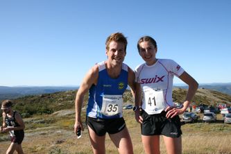 Øystein Kvaal Østerbø og Sigrid Alexandersen. (foto Magnus Grøtte Renå)